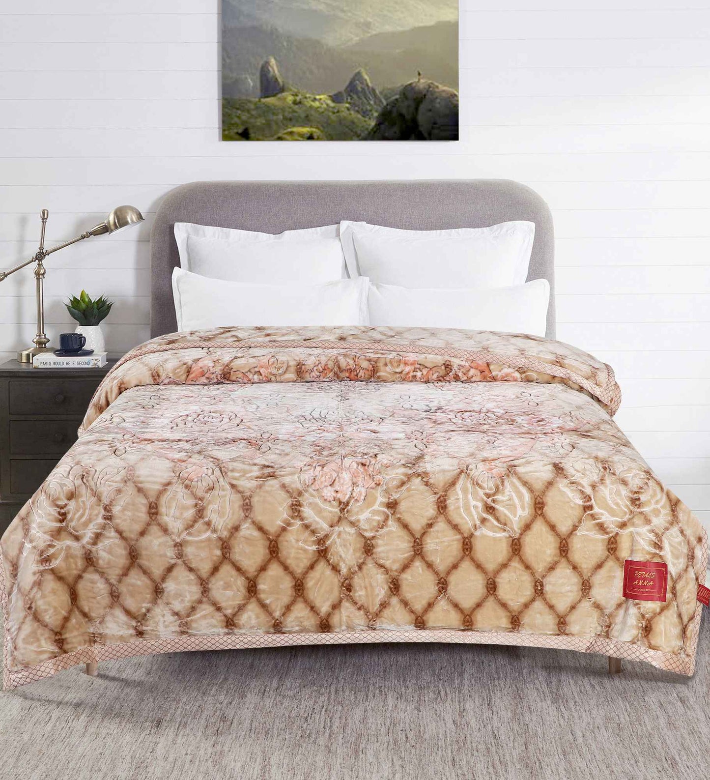 Anna Double Bed Blanket (600 GSM)