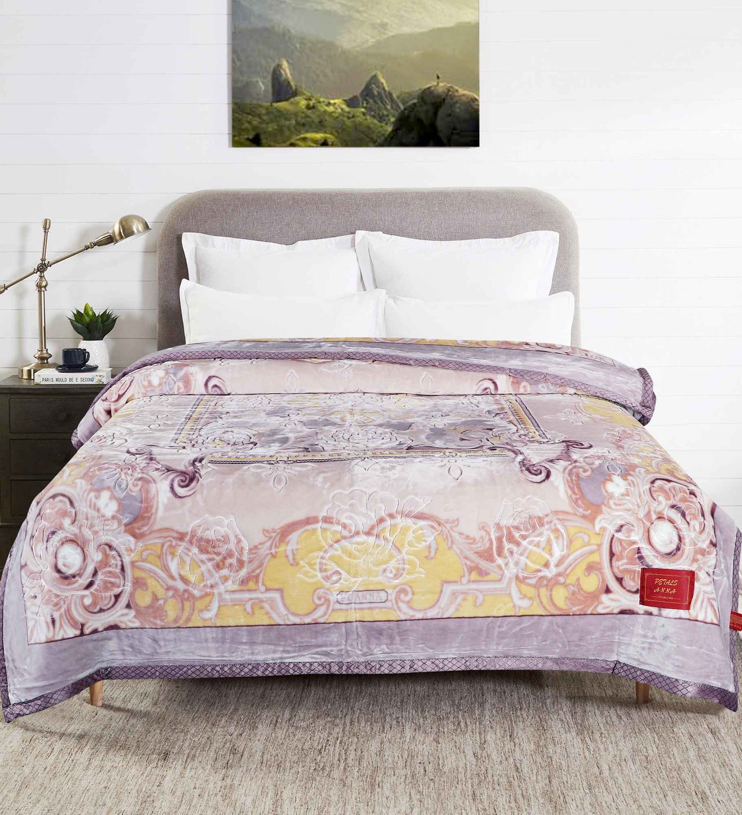 Anna Double Bed Blanket (600 GSM)