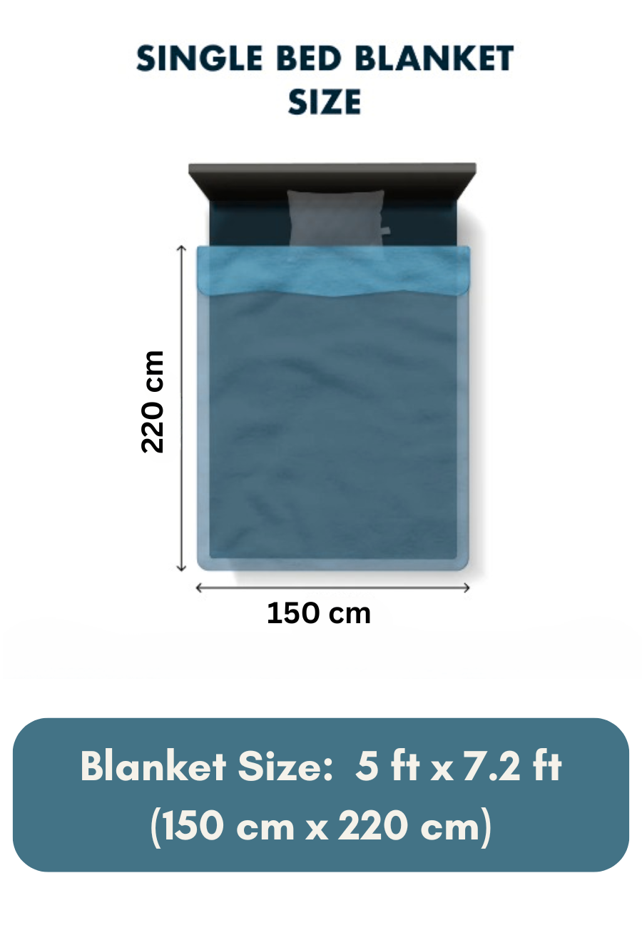 Kids Valley Single Bed AC Blanket (350 GSM)