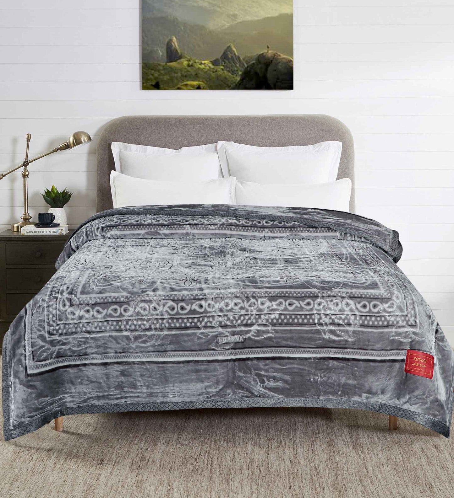 Anna Double Bed Blanket (600 GSM)