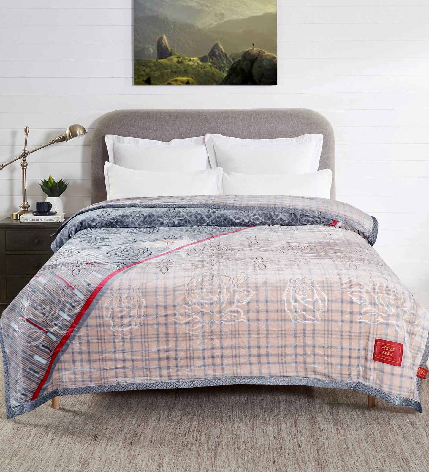 Anna Double Bed Blanket (600 GSM)