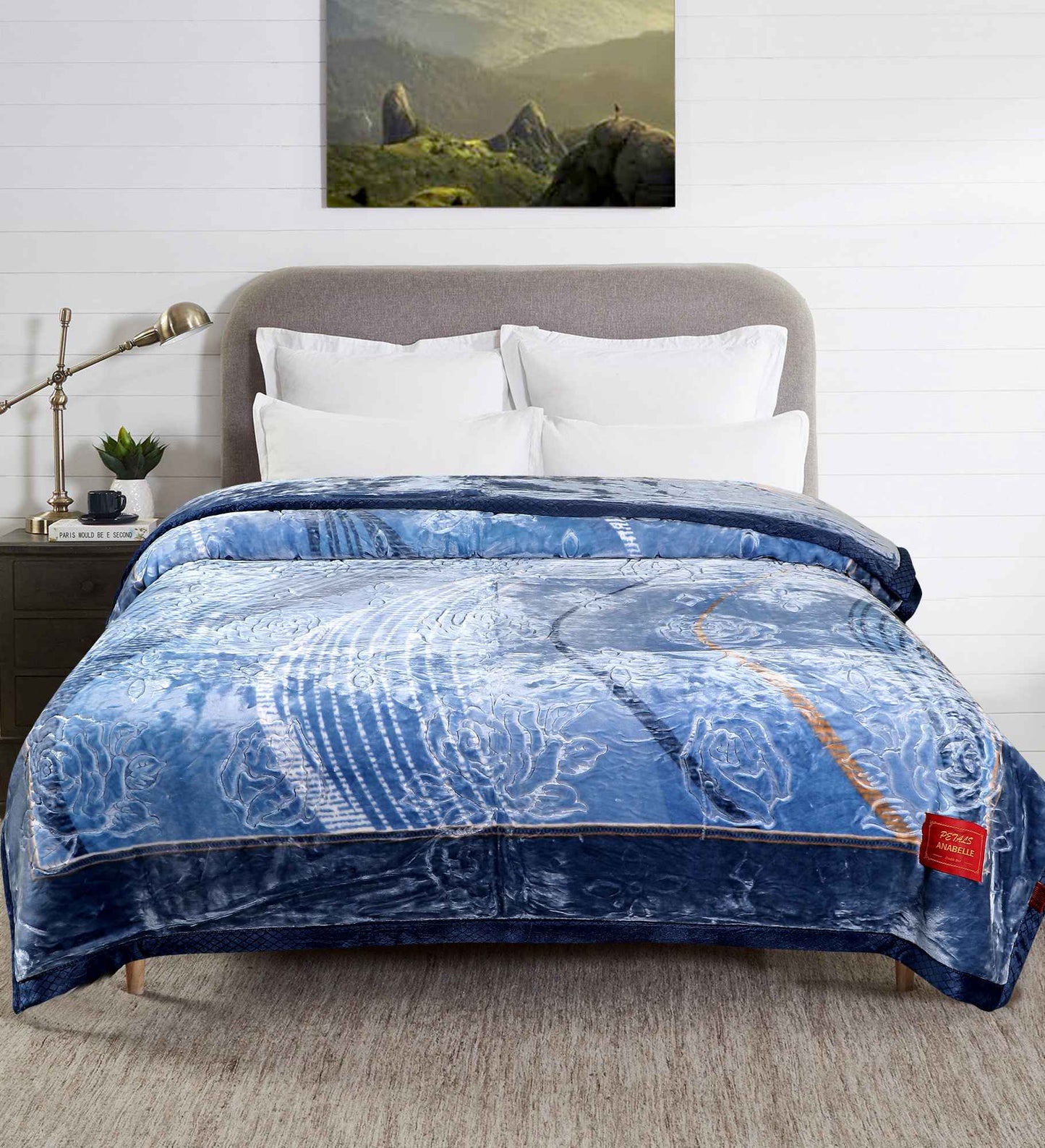 Anabelle Double Bed Blanket (800 GSM)