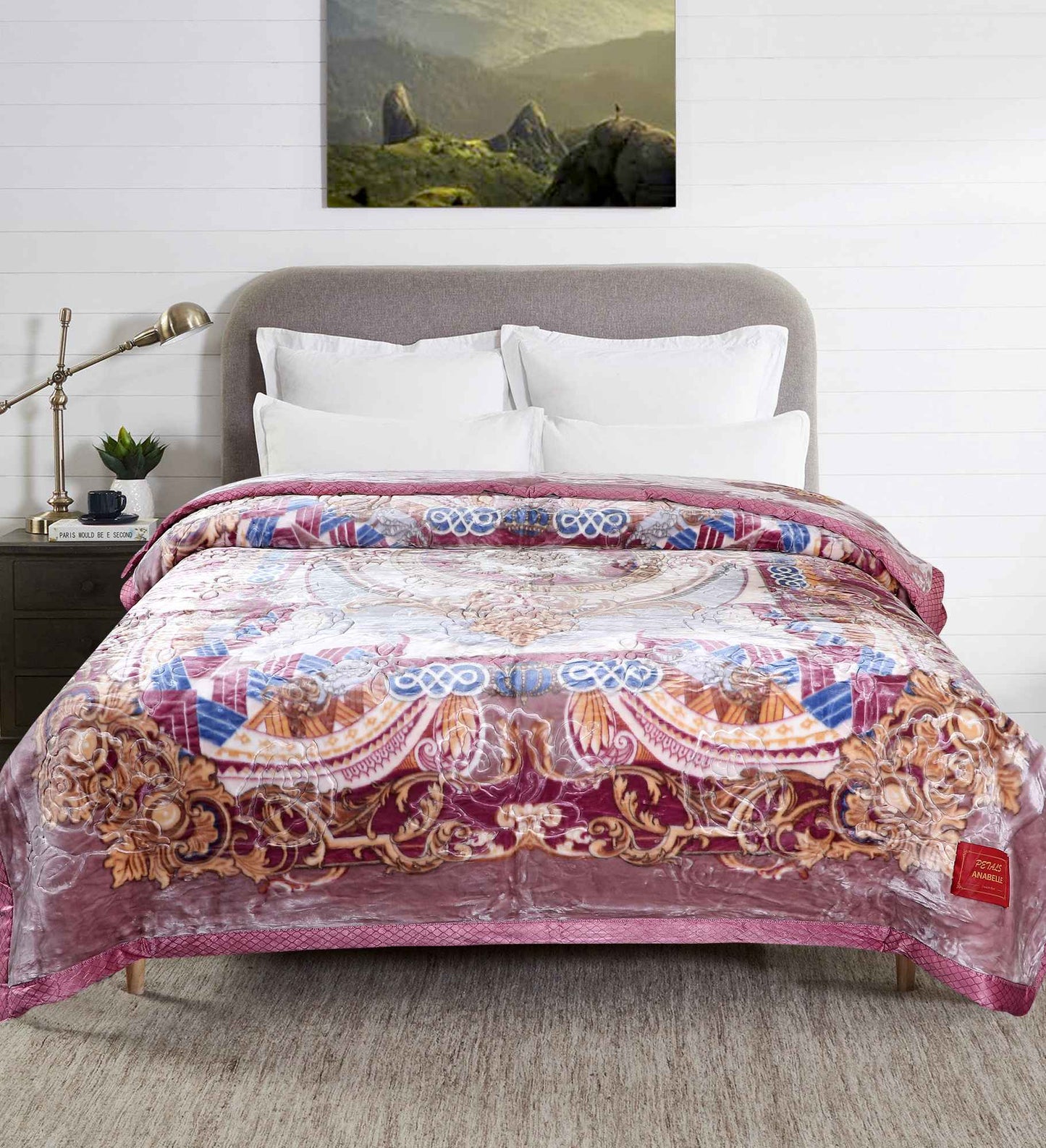 Anabelle Double Bed Blanket (800 GSM)