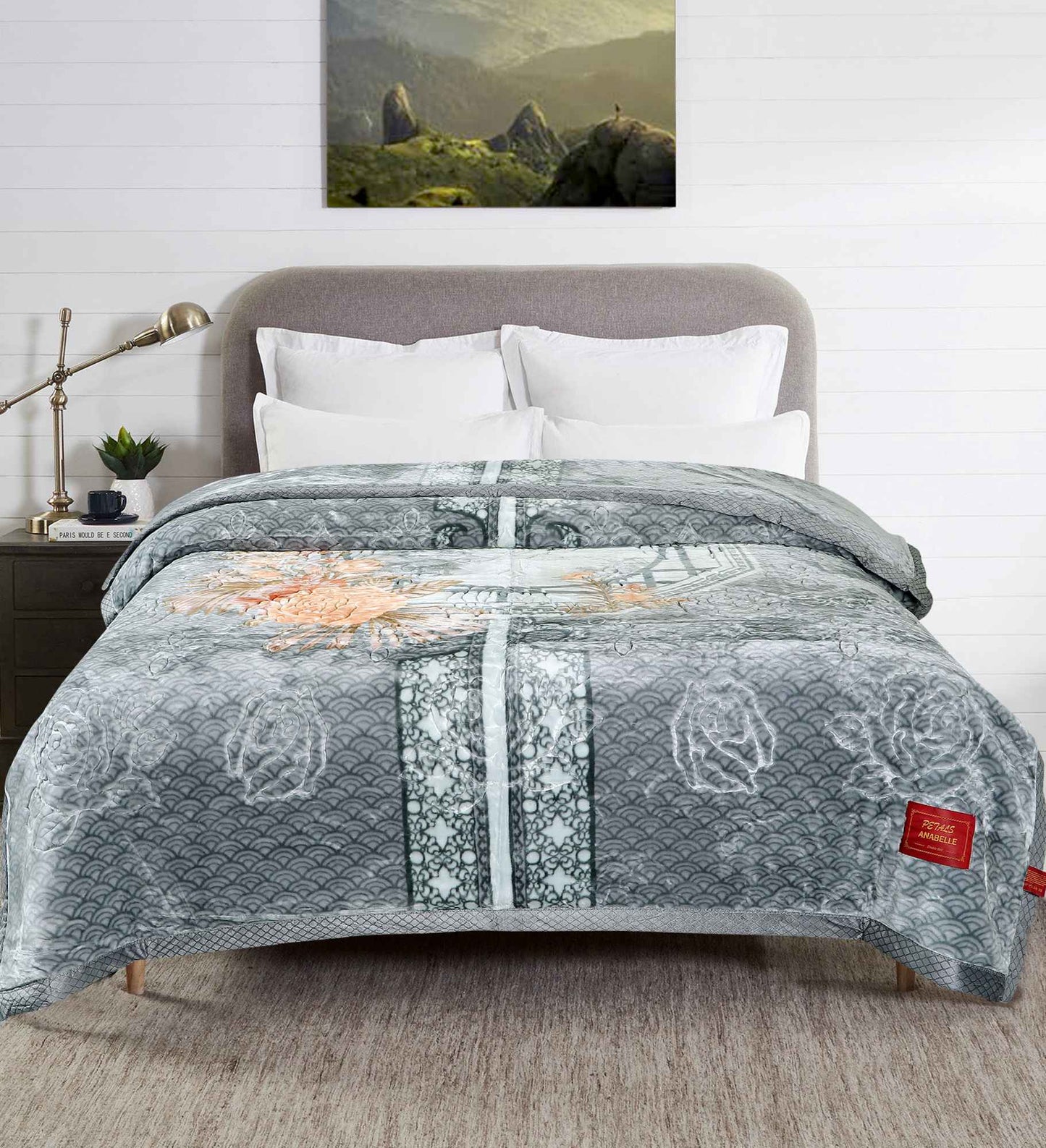 Anabelle Double Bed Blanket (800 GSM)