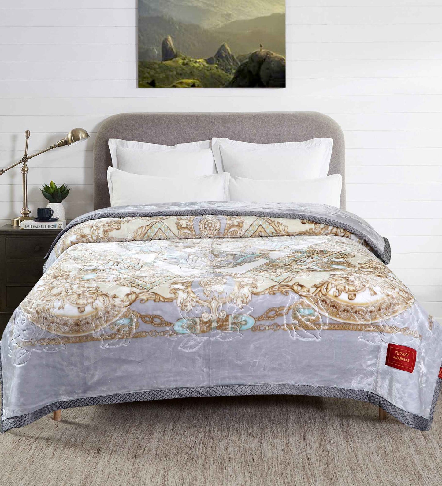 Anabelle Double Bed Blanket (800 GSM)