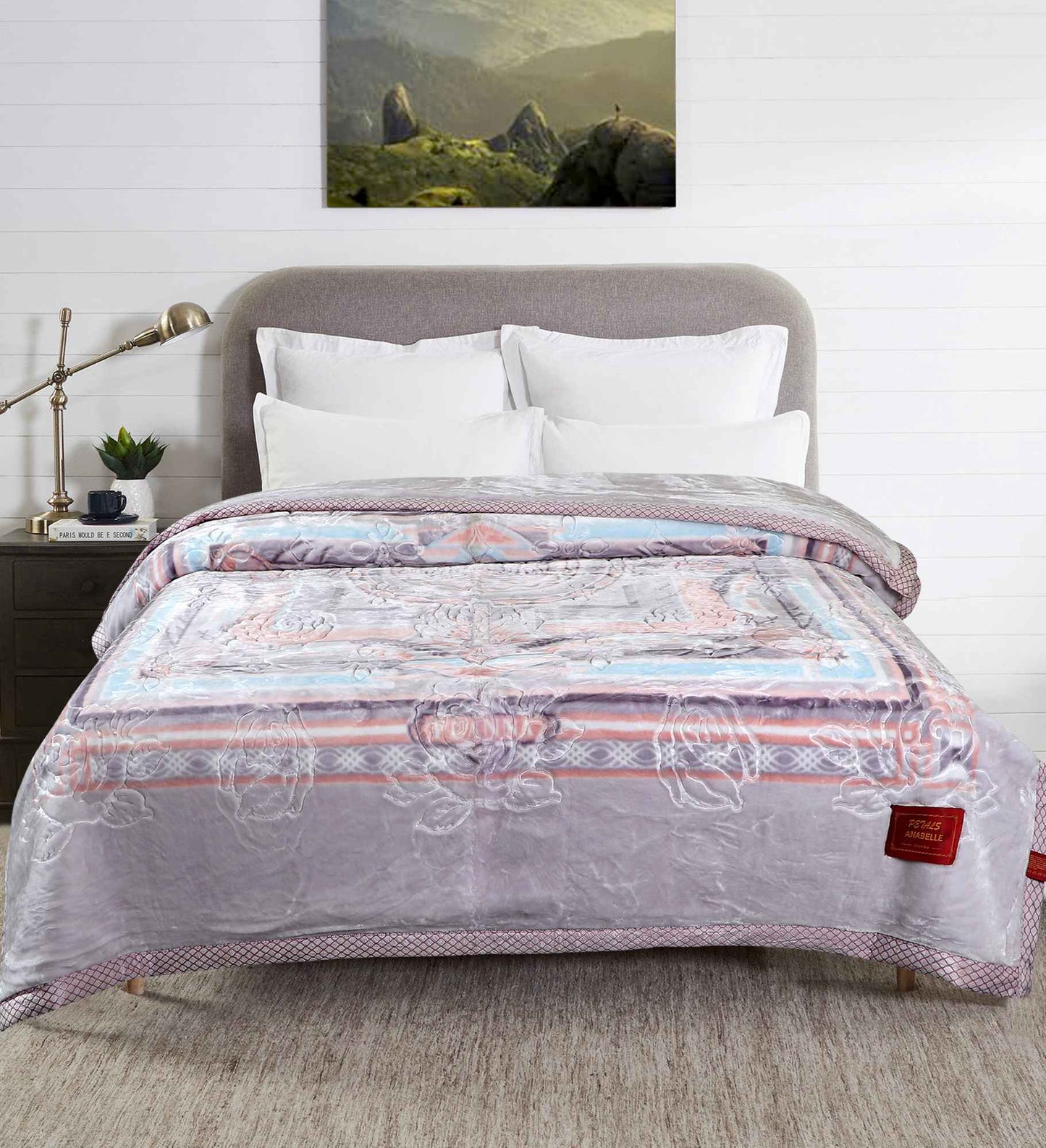 Anabelle Double Bed Blanket (800 GSM)