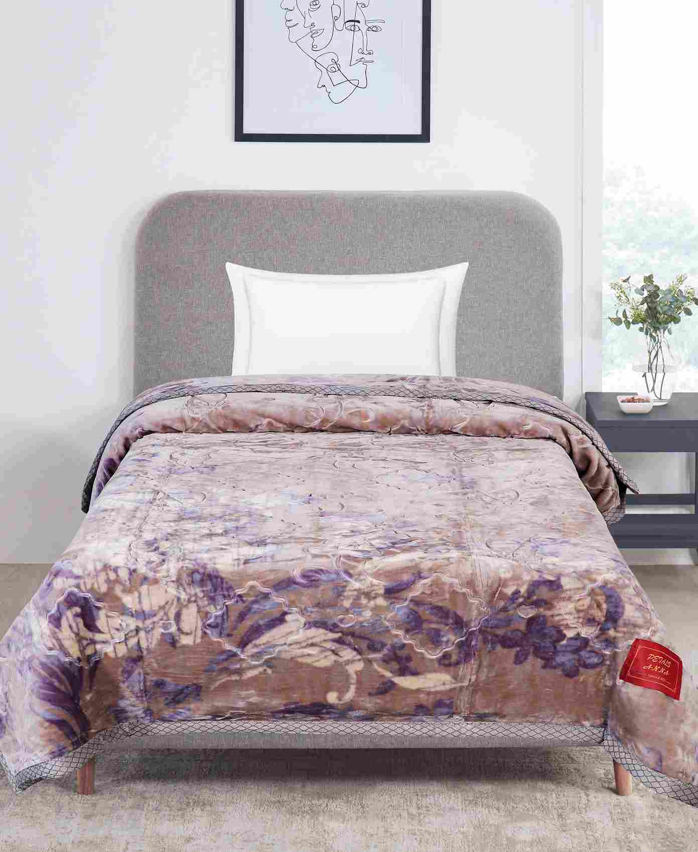 Anna Single Bed Blanket (600 GSM)