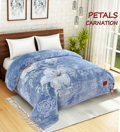 Carnation Double Bed Blanket