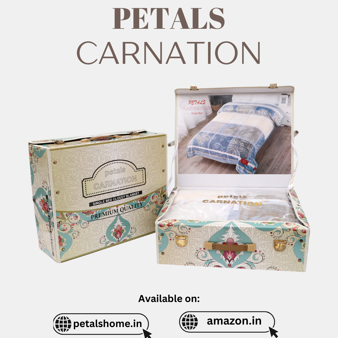 Carnation Single Bed Blanket