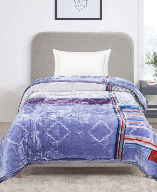 Snow Drop Single Bed Blanket (900 GSM)