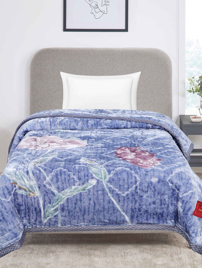 Snow Drop Single Bed Blanket (900 GSM)