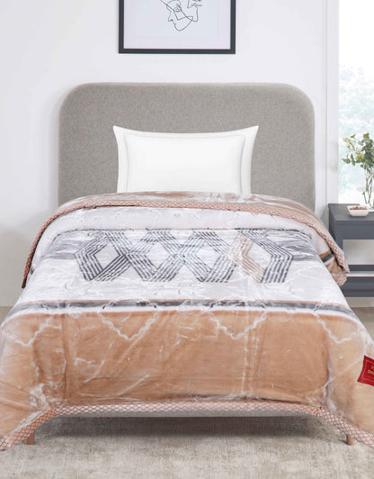 Snow Drop Single Bed Blanket (900 GSM)
