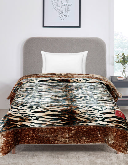 Walnut Single Bed Blanket (1100 GSM)