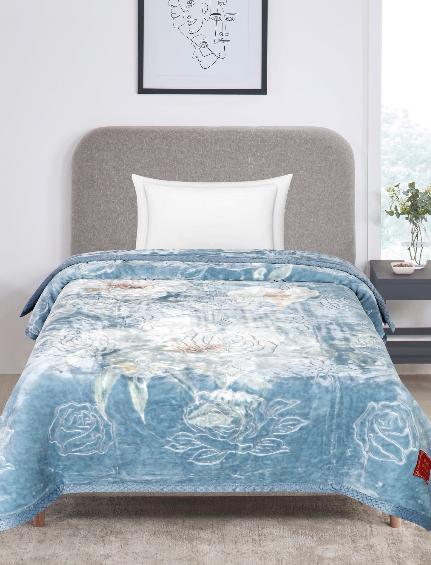 Carnation Single Bed Blanket