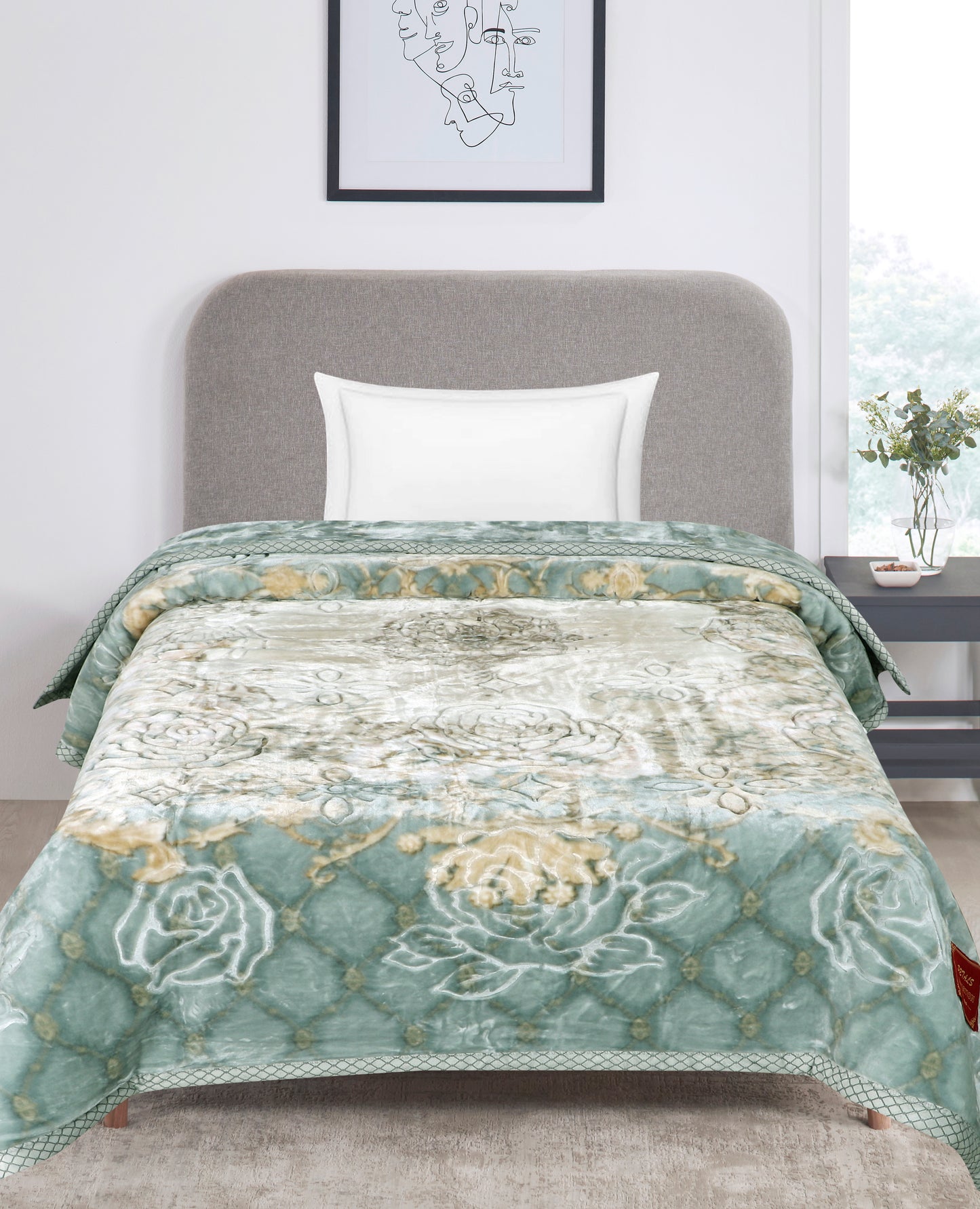 Carnation Single Bed Blanket